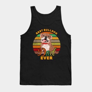 Best Bulldog Dad Ever Tank Top